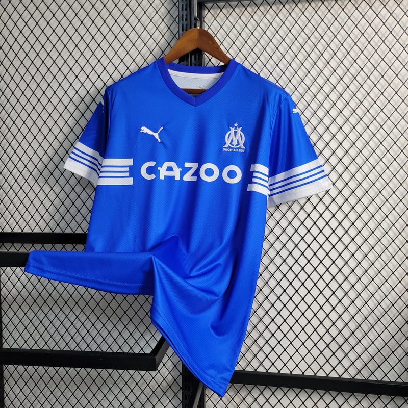 Camisa Olympique Marseille 23/24 - Puma Torcedor Masculina - Lançamento-Krauze Sports