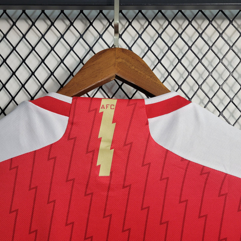 Camisa Arsenal Home 23/24 - Torcedor Masculina - Lançamento-Krauze Sports