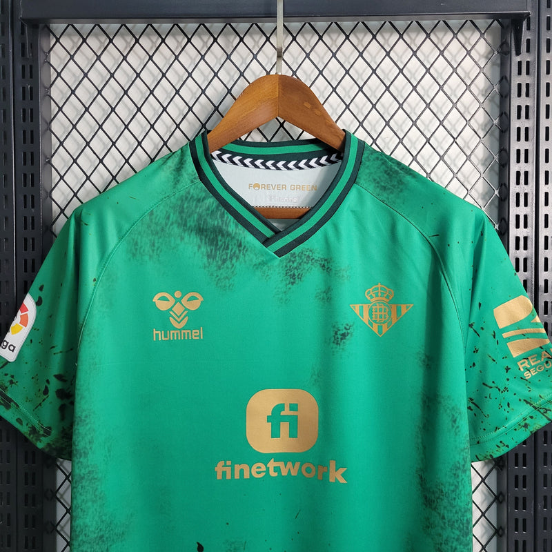 Camisa Real Betis Home 23/24 - Hummel Torcedor Masculina - Lançamento-Krauze Sports