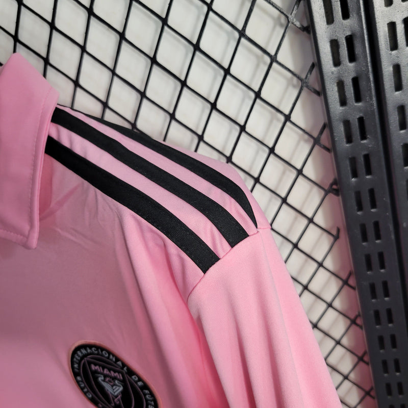 Camisa Inter Miami Home 23/24 - Torcedor Masculina - Lançamento-Krauze Sports