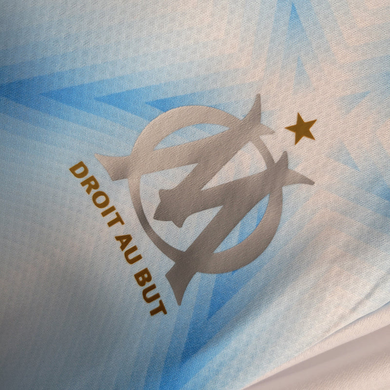 Camisa Olympique Marseille 23/24 - Puma Torcedor Masculina - Lançamento-Krauze Sports