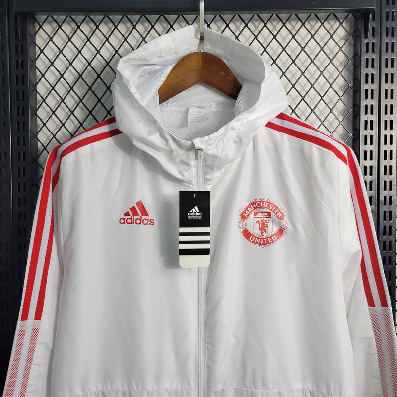 Jaqueta Corta Vento Manchester United 23/24 - Branca-Krauze Sports