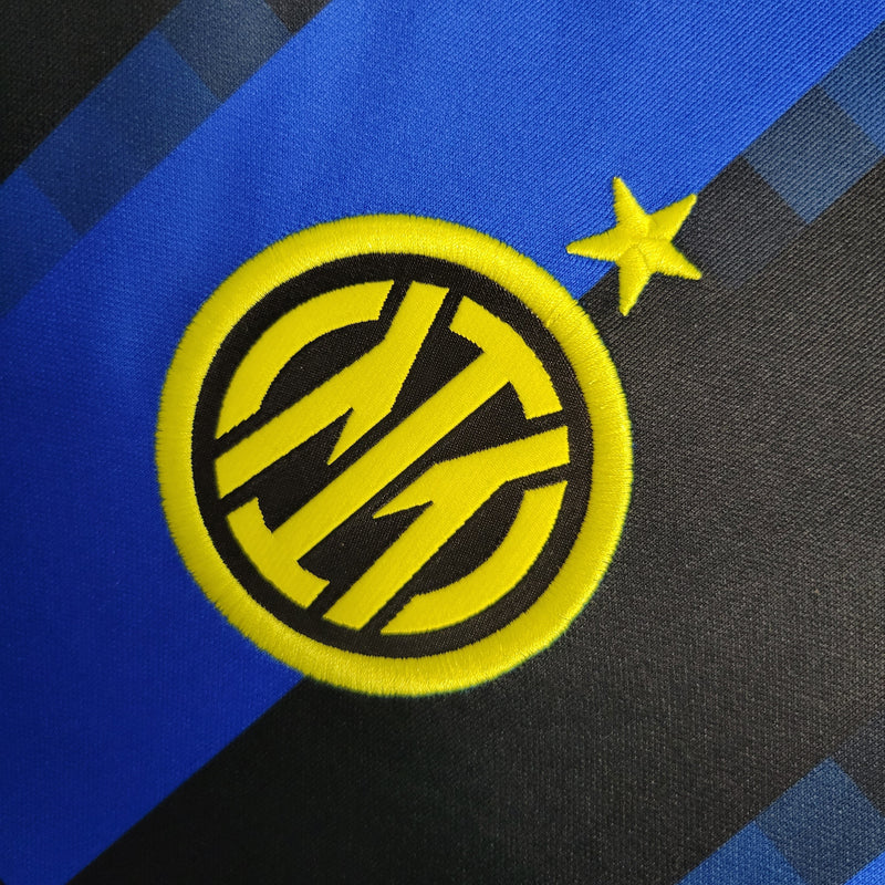 Camisa Inter de milão Home 23/24 - Torcedor Masculina - Lançamento-Krauze Sports