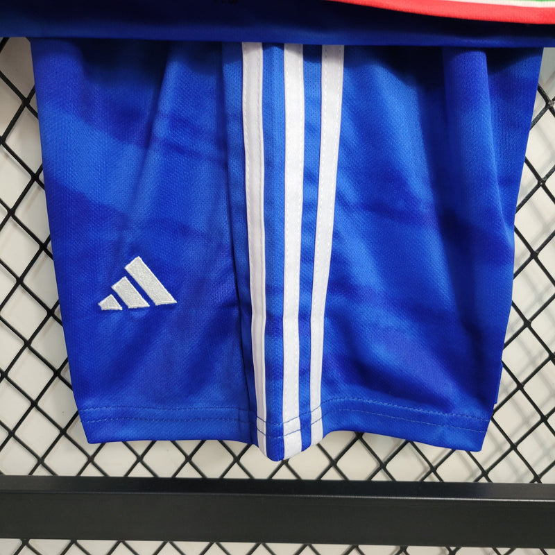 Kit Infantil Itália Titular 23/24-Krauze Sports
