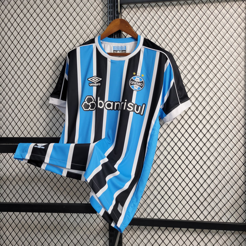 Camisa Grêmio Home 23/24 - Umbro Torcedor Masculina - Lançamento-Krauze Sports