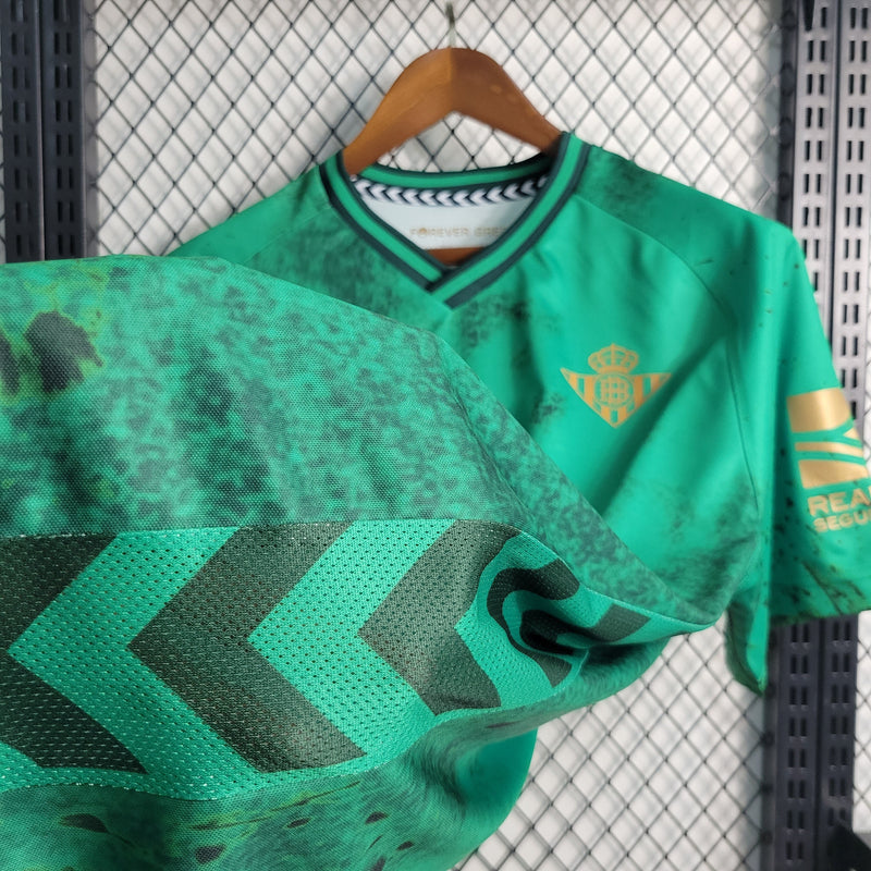 Camisa Real Betis Home 23/24 - Hummel Torcedor Masculina - Lançamento-Krauze Sports