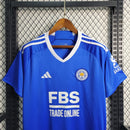 Camisa Leicester Home 23/24 Torcedor Masculina - Lançamento-Krauze Sports