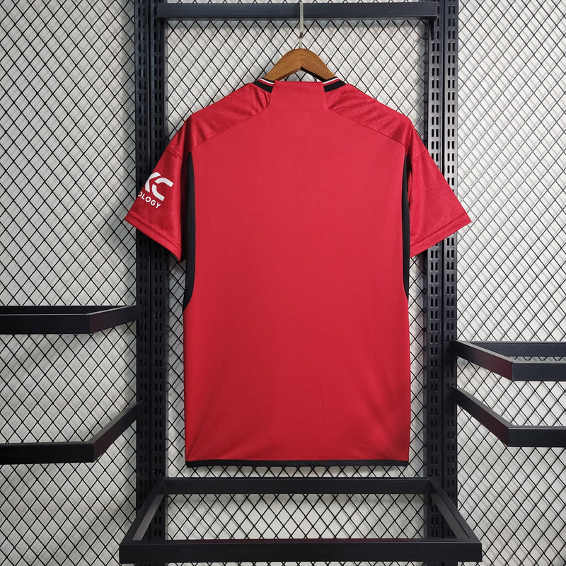 Camisa Manchester United Home 23/24 - Torcedor Masculina - Lançamento-Krauze Sports