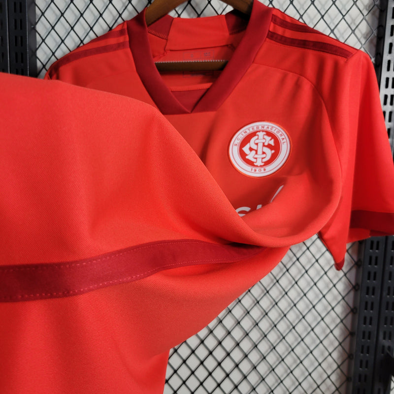 Camisa Internacional Home 23/24 - Torcedor Masculina-Krauze Sports