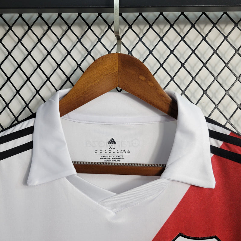 Camisa River Plate Home 23/24 - Torcedor Masculina-Krauze Sports
