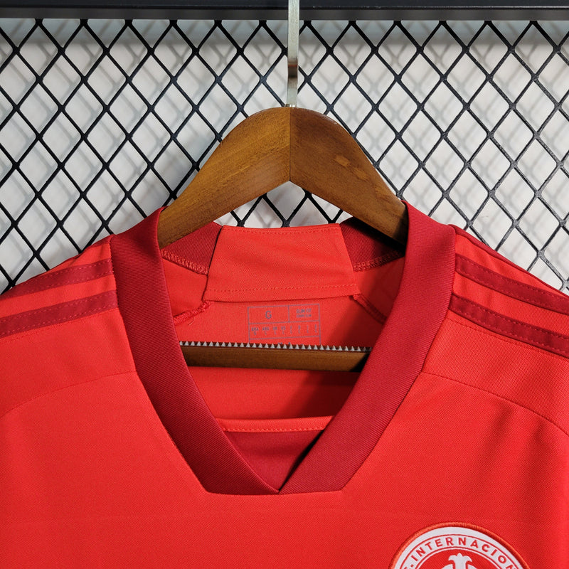 Camisa Internacional Home 23/24 - Torcedor Masculina-Krauze Sports