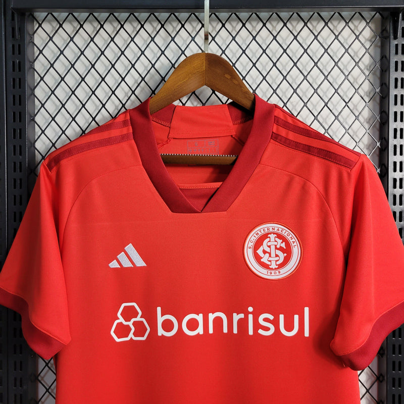 Camisa Internacional Home 23/24 - Torcedor Masculina-Krauze Sports