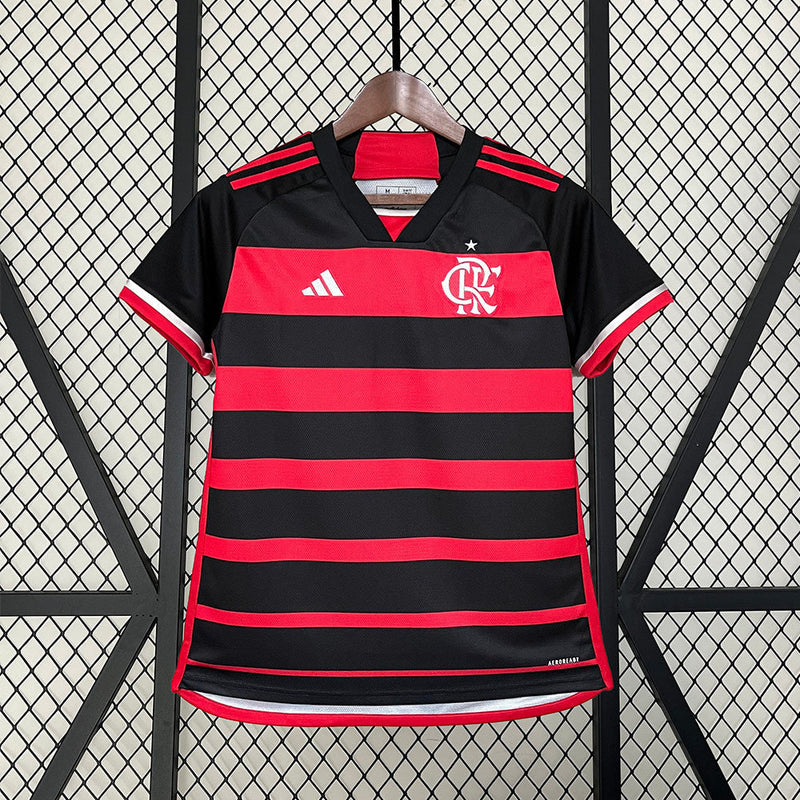 Camisa Flamengo Home Feminina 24/25 - Versão Torcedor